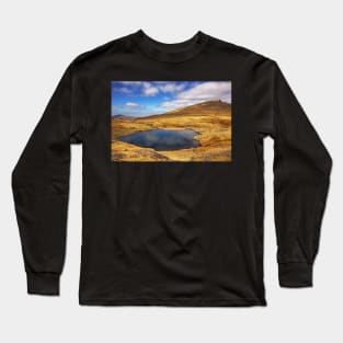 Llyn y Cwn and Y Garn Long Sleeve T-Shirt